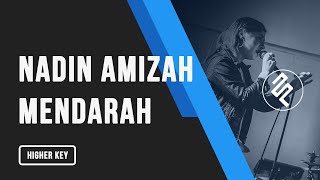 Nadin Amizah - Mendarah - Instrumental Piano Karaoke FEMALE HIGHER KEY - Backing Track