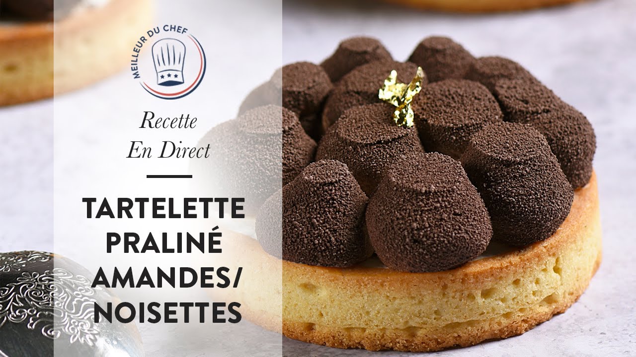 Recette en Direct : La Tartelette Praliné Amandes/Noisettes !