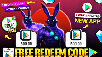 FREE REDEEM CODE | FREE REDEEM CODE APP | GOOGLE PLAY REDEEM CODE APP | FREE REDEEM CODE TRICK 2025