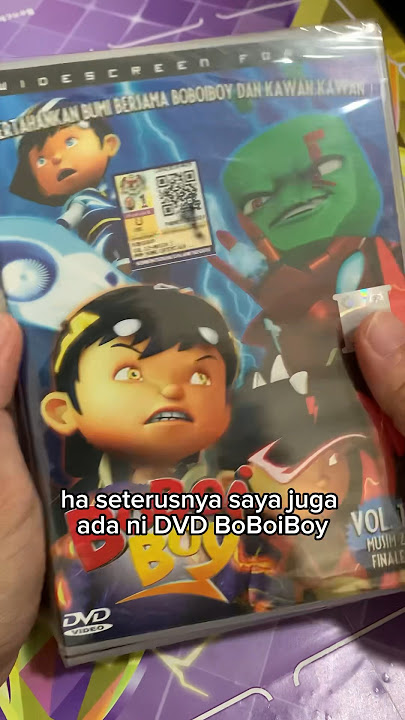 Terjumpa khazanah lama DVD BoBoiBoy #gelombangoren #kembaliberaksi #boboiboygalaxysori