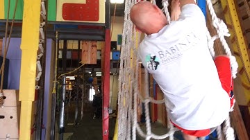 MY ROPE SWING TO CARGO NET