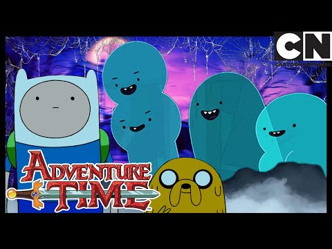 Ghost Town 👻  | Adventure Time | Cartoon Network.