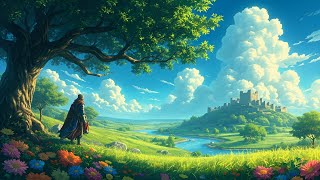 Mysterious Emerald Path to a Forgotten Keep | Fantasy Ambience