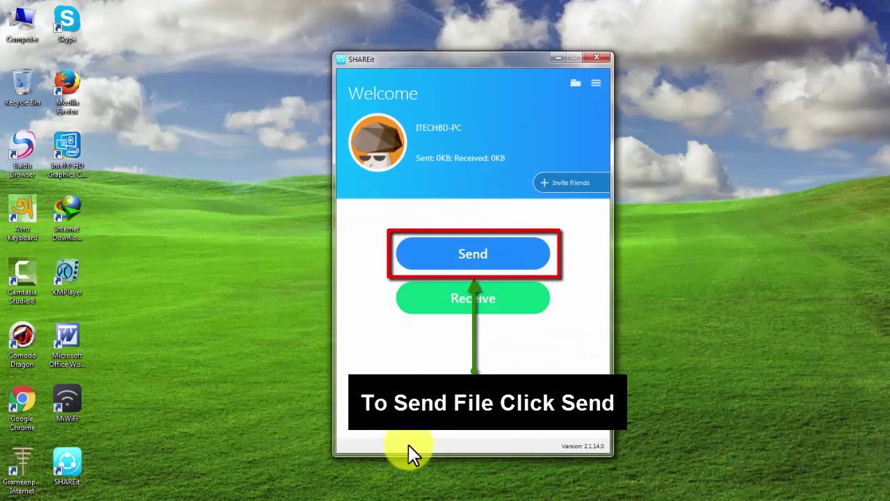 Send From Computer How To Send File From Laptop or Pc To Laptop, Pc & Android Phone ...