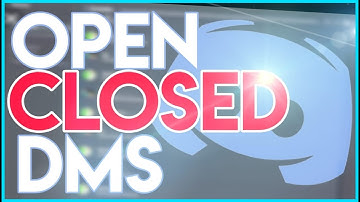 How to REOPEN Closed DM