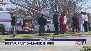 Greensboro restaurant damaged in fire
