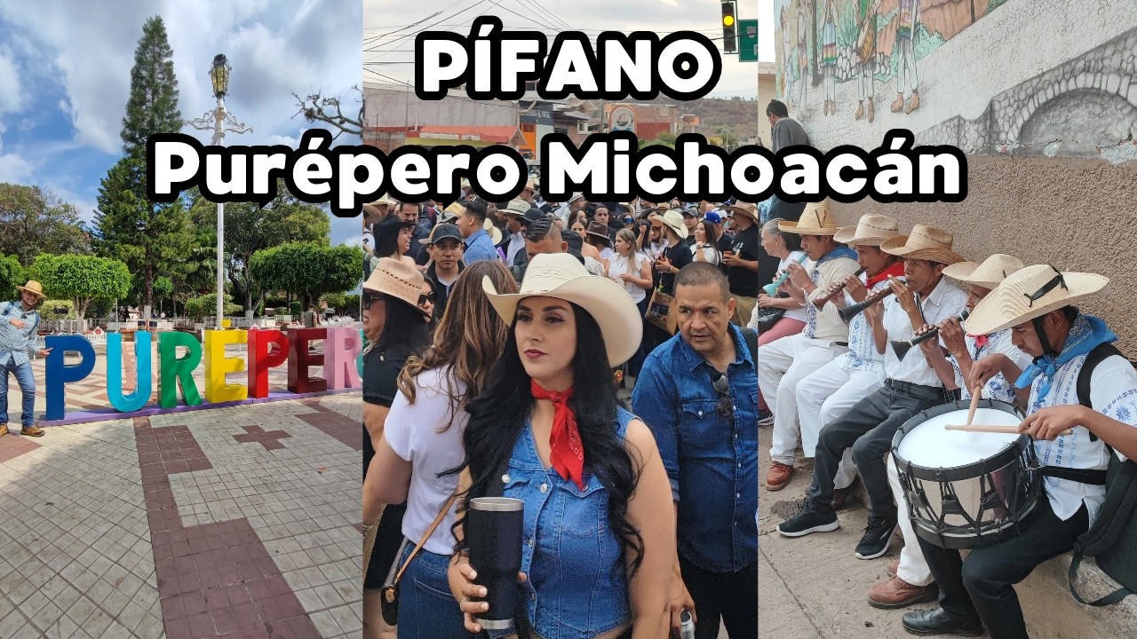 EL PÍFANO en PURÉPERO MICHOACÁN 2024 el Mejor Día de Las Bandas en Michoacán (Más de 50 BANDAS)