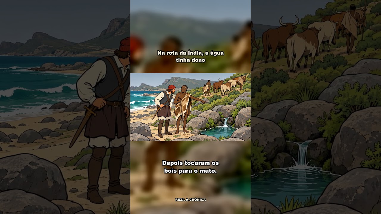 Na rota da Índia, a ÁGUA tinha dono