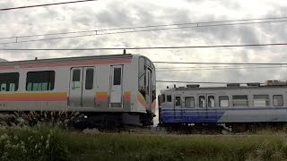 E129系と115系　441Mと434M　信越本線