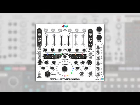 4ms Spectral Multiband Resonator (SMR) for Modular