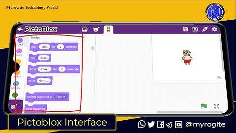 Understand Pictoblox Scratch interface 02