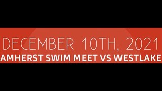 Amherst Swimming vs. Westlake 12-10-21