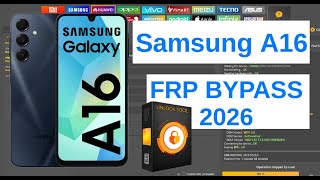 Samsung A16 Frp Bypass Unlock Tool 2026