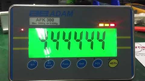 Adam Equipment Weighing Scales AFK 300 Display Repairs by Dynamics Circuit (S) Pte. Ltd.