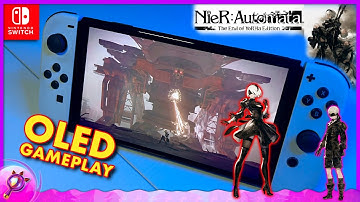 NieR: Automata The End of YoRHa Edition | Nintendo Switch OLED Handheld Gameplay