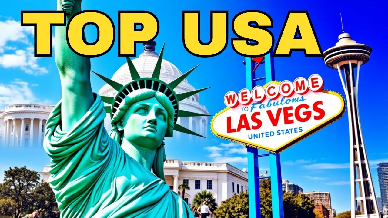 Top 10 DESTINOS Turísticos en USA🇺🇸