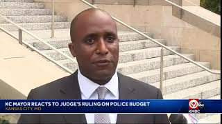 LIVE: Kansas City Mayor reacts to judge's ruling on police budget