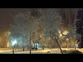 Харцызск. Снегопад. 04.12.2021. Снегопад в Харцызске. Донбасс. Прогулка по зимнему Харцызску.