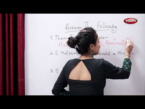 CBSE Class 3 Science Our Houses Answer The Following