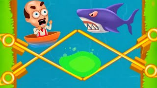 Save Daddy Gameplay | Level 9 failed | save daddy pull the pin | Game YJ screenshot 5