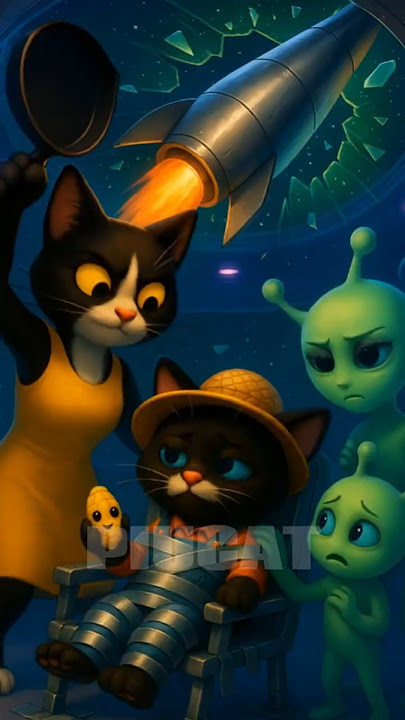 If you love your mother, tell her in the comments. 🌌🐱🛸 #aicat #catanimation #cartoon
