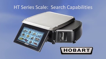 Hobart HT Series Scale (OPERATION) _Operator, Search Capabilities