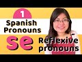 Spanish Pronouns PART 1 | Reflexive "se"