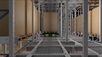 Rover AS/RS Pallet Shuttle by AI Storage Solutions