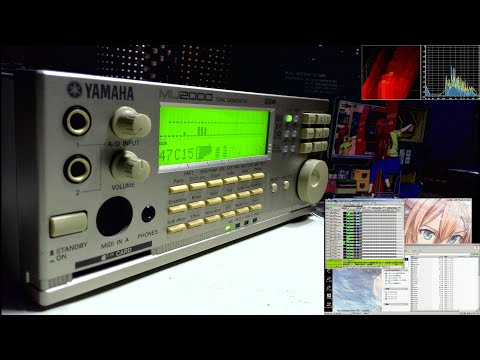 ※おまけ付き※MU2000 YAMAHA HELLO MUSIC 2000 ヤマハ | HELLO! MUSIC! 2000 AUDIO - シンセサイザー・音楽制作