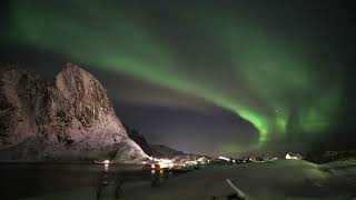 Northern Lights | Calm | Sleep | Aurora Borealis | Light | 1 Hour | Soft | Slow | Ethereal | #zen screenshot 2