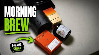 POV Brewing Coffee In The Morning
