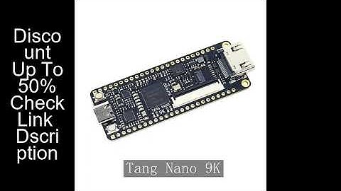 New Tang Nano 9K FPGA Development Board GOWIN GW1NR-9 RISC-V HDMI kit