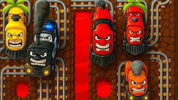 🚂 Train Tiles Express Puzzle (Volcano Level) | Android Gameplay Ep.458