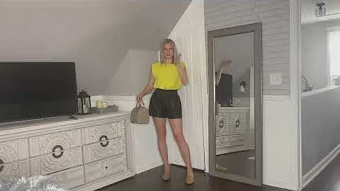 How To Style Leather Shorts | Summer Outfits | Going Out Outfits | Amanda Limardi