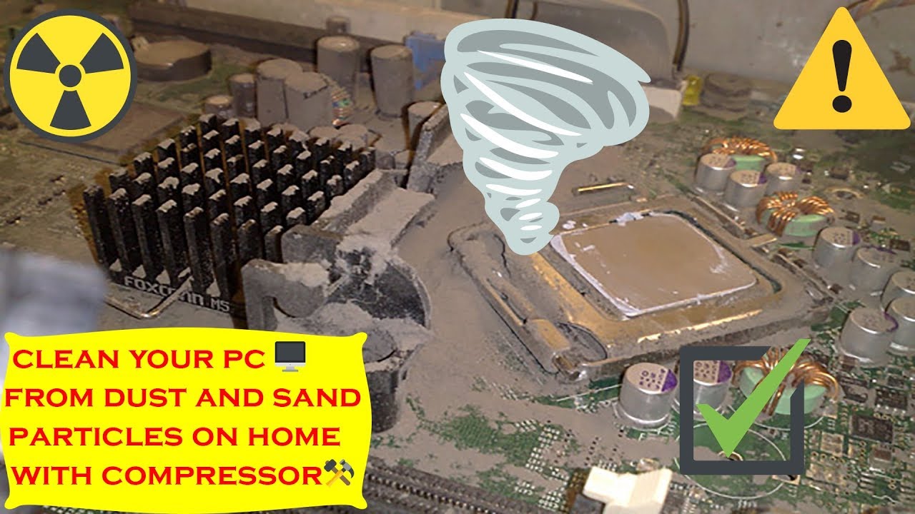 How to clean your PC from dust Full disassemble and assemble of PC