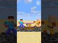Herobrine Throws Saitama to Technoblade💀|credit by@oreETV|#minecraft #shorts