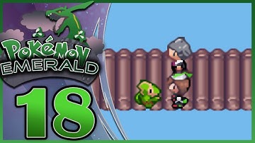 THE INVISIBLE OBSTACLE AND THE DEVON SCOPE - POKEMON EMERALD LETS PLAY 18