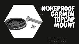 Nukeproof Top Cap Garmin Mount K Edge Gravity Cap Mount