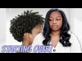 STARTING MY NATURAL HAIR JOURNEY OVER! | I WANT TO CUT IT OFF!