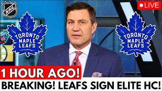 NHL BOMBSHELL! LEAFS SIGNING DREAM HEAD COACH! WELCOME TO TORONTO! MAPLE LEAFS NEWS