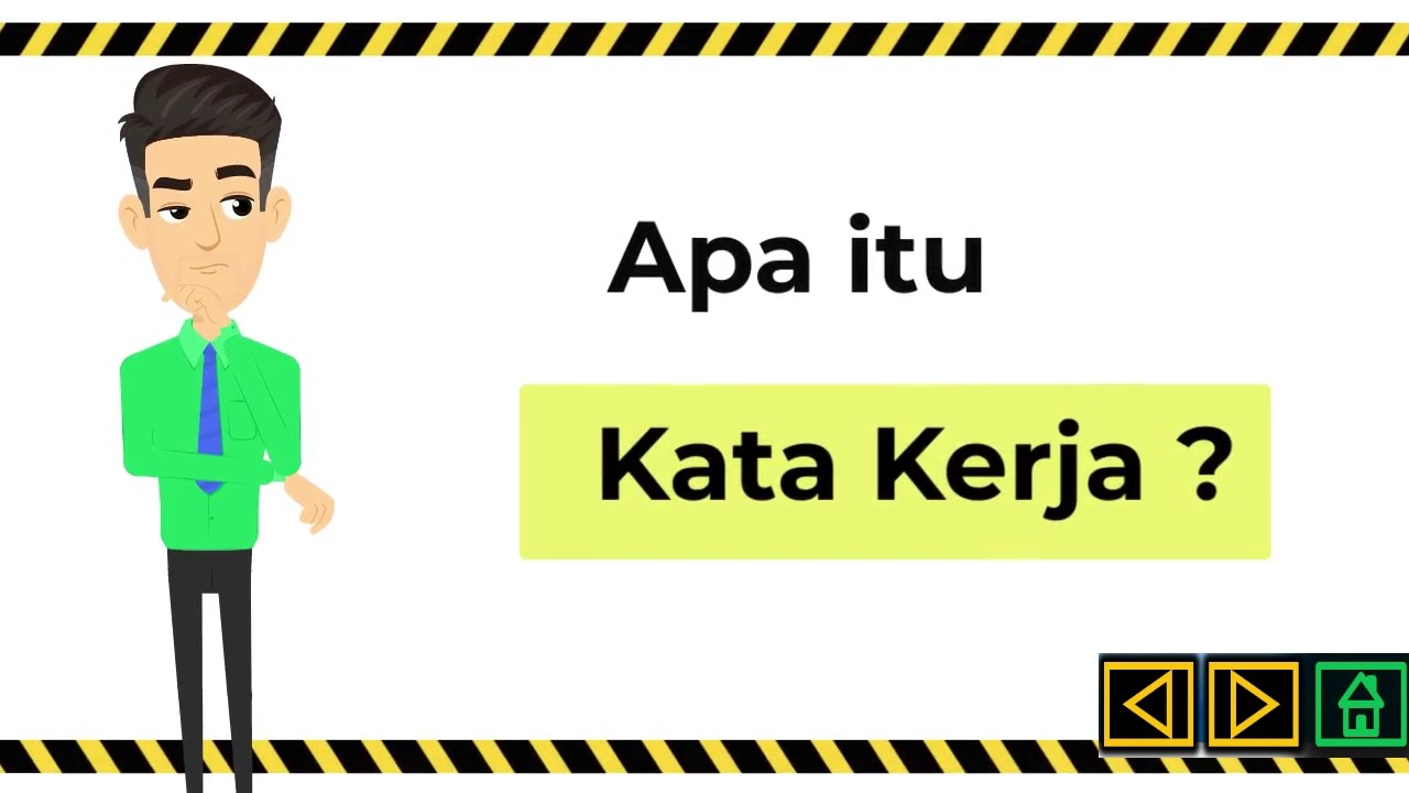 Kata Kerja | Jenis dan Contoh Ayat | Kuiz