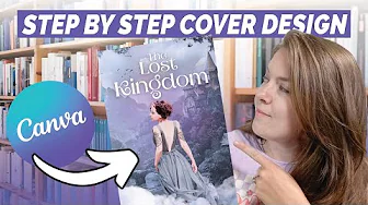 Canva Book Cover Design Tutorial - Book Cover Design on a Budget