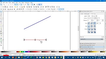 Changing a sloping line length