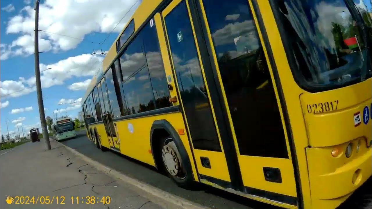 Минск.Поездка на автобусе №151с ДС Серебрянка - ТЦ Ждановичи - YouTube