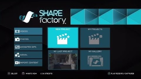 How to edit a video a video on Sharefactory PS4. Part 1
