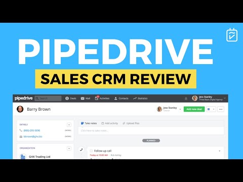 Pipedrive Review - Sales CRM Tool