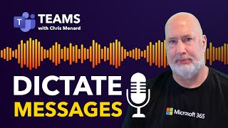 Microsoft Teams: VoicetoText for Chat Messages | Dictate