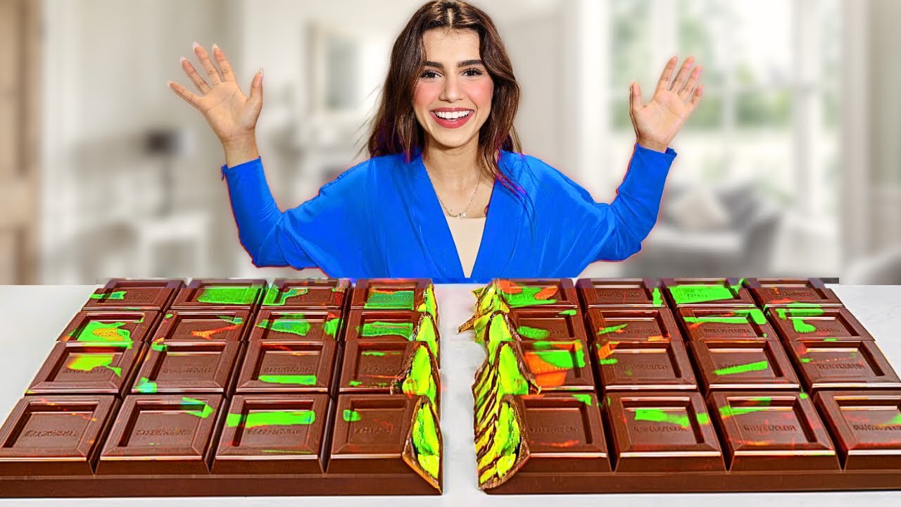 صنعت اكبر شوكولاته دبي بالكنافه في العالم | ندمت ! 😭