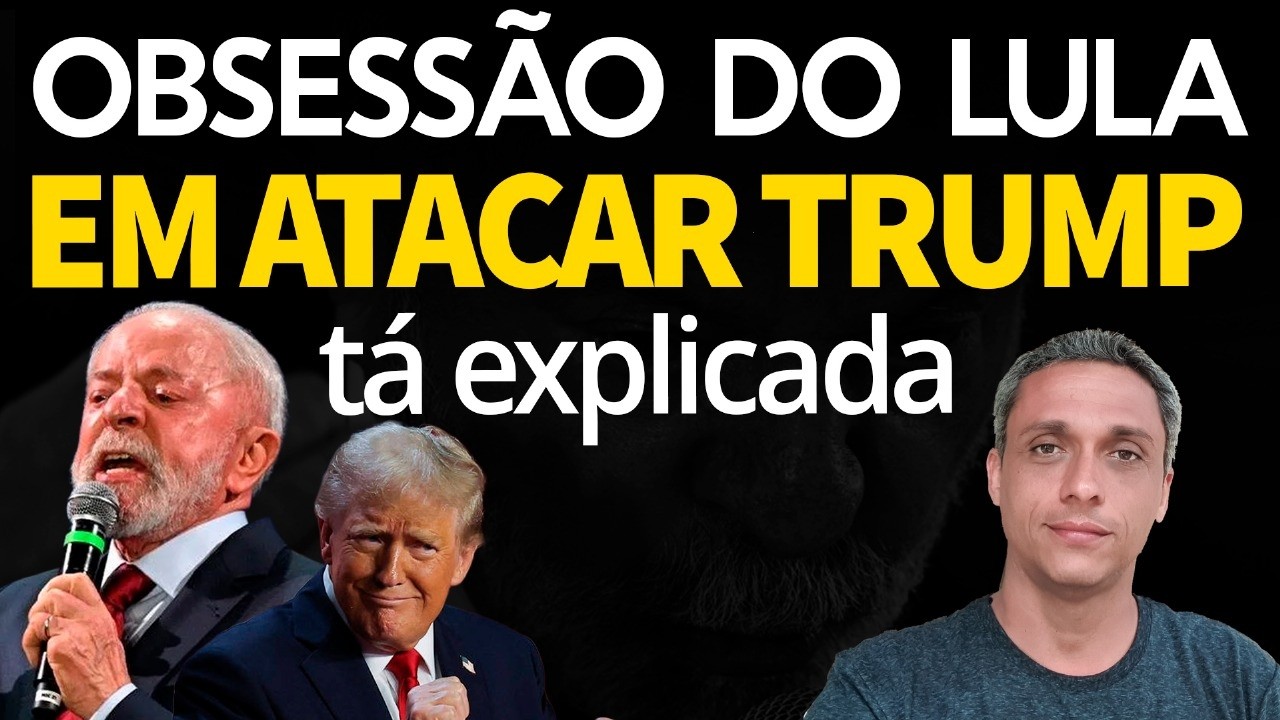 Por que LULA ataca TRUMP todo dia e TRUMP nem sequer menciona o nome do LADRÃO nunca?