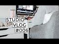 STUDIO VLOG 006 | Video editing, cheap books, & content creator tips!